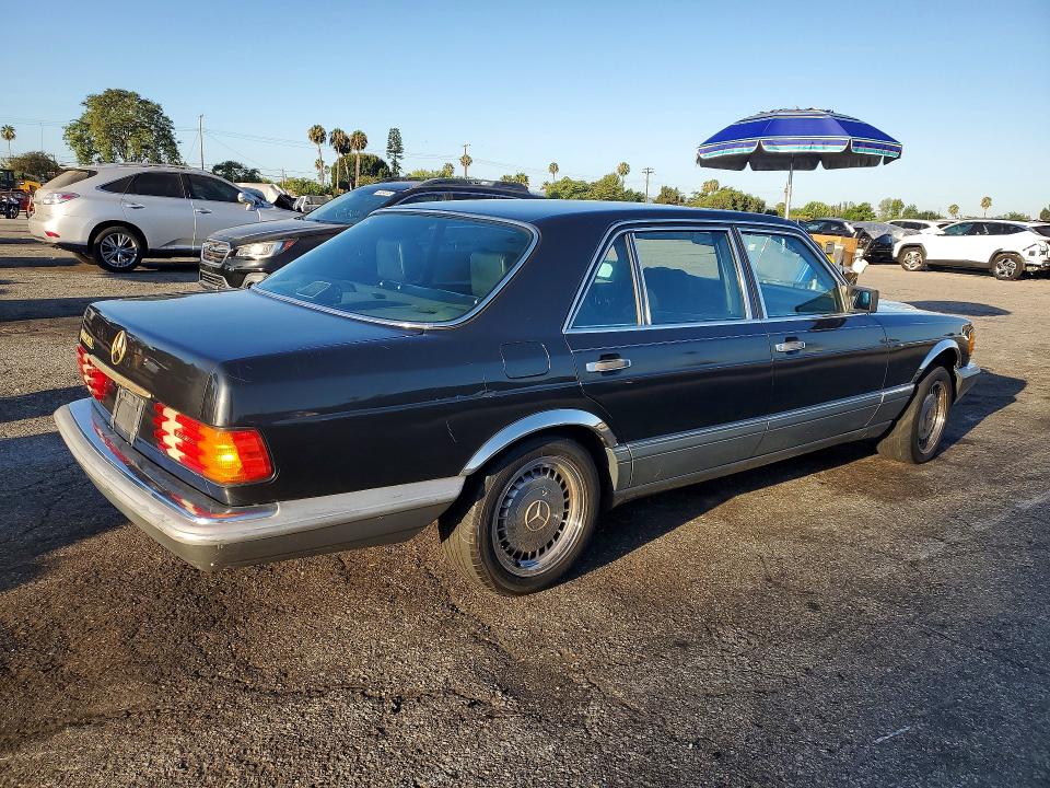 1986 Mercedes-benz 560 VIN WDBCA39D6GA265400 COPART salvage auction — SIDE, Ca - Dis/Dlr/Exp Only Clean Title, sold $400 on 2026-07-24 (photo 3)