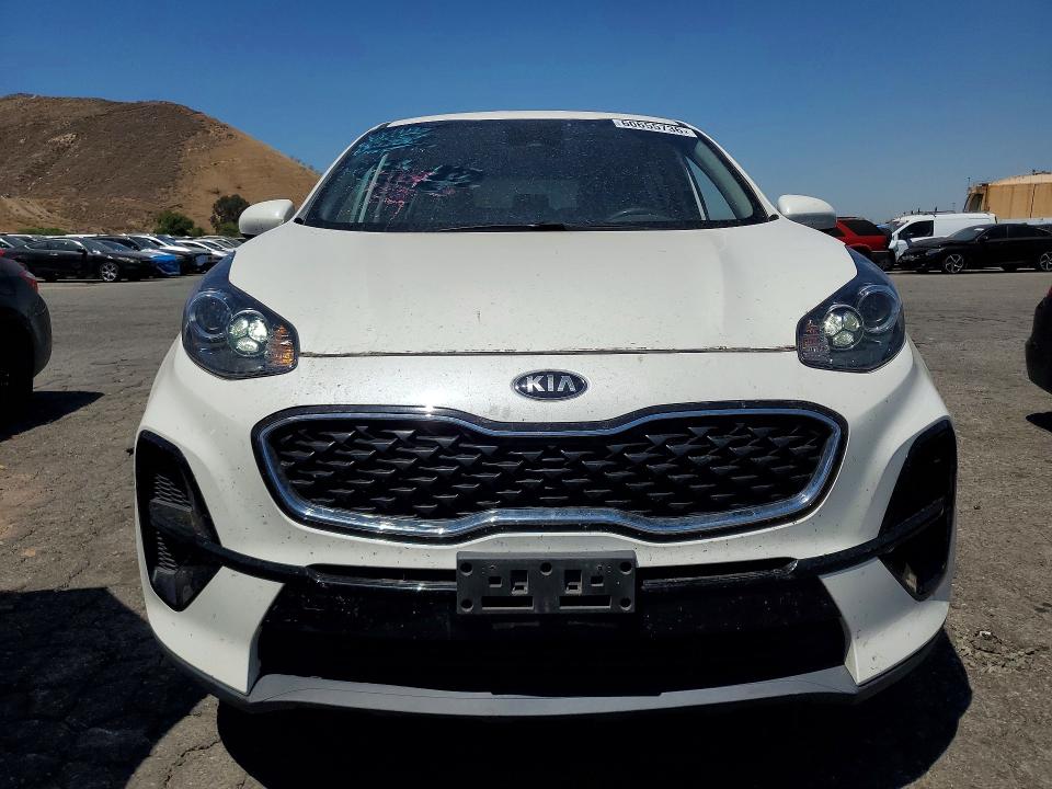 2022 Kia Sportage VIN KNDPM3AC4N7000594 COPART salvage auction — REAR END, Ca - Salvage Certificate, sold $350 on 2026-07-30 (photo 5)