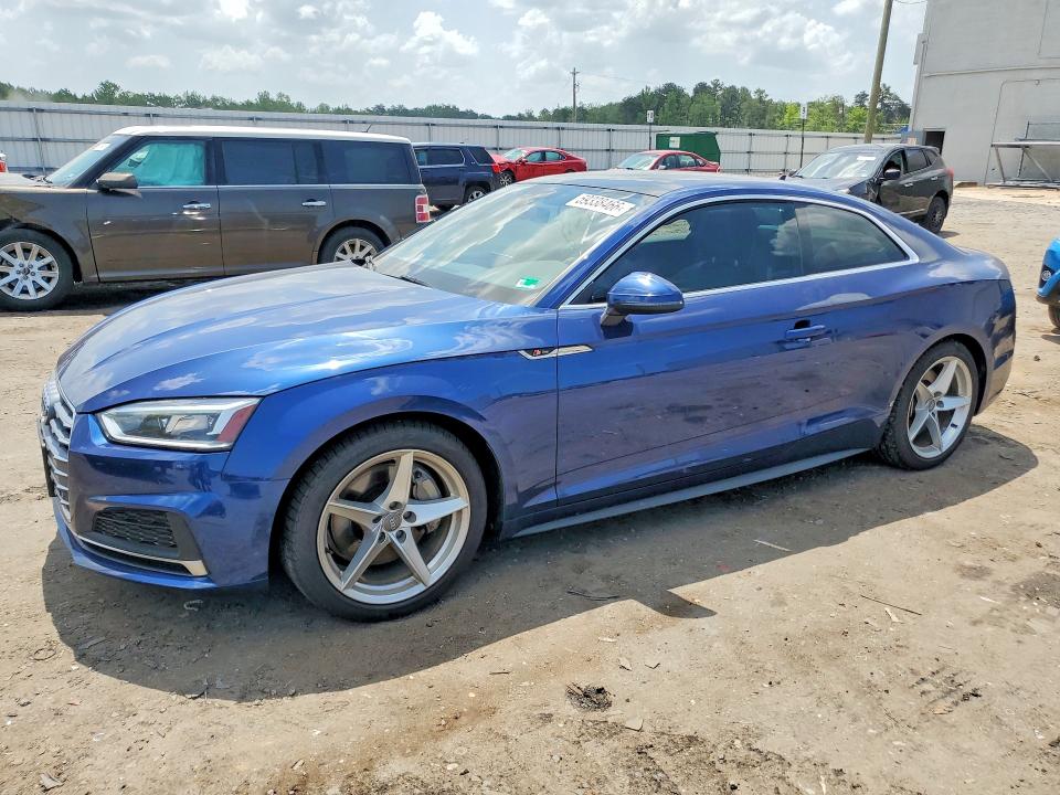 2018 Audi VIN WAUTNAF55JA132316 COPART salvage auction — SIDE, Va - Cert Of Title - Salvage, sold $3,250 on 2026-07-22 (photo 1)