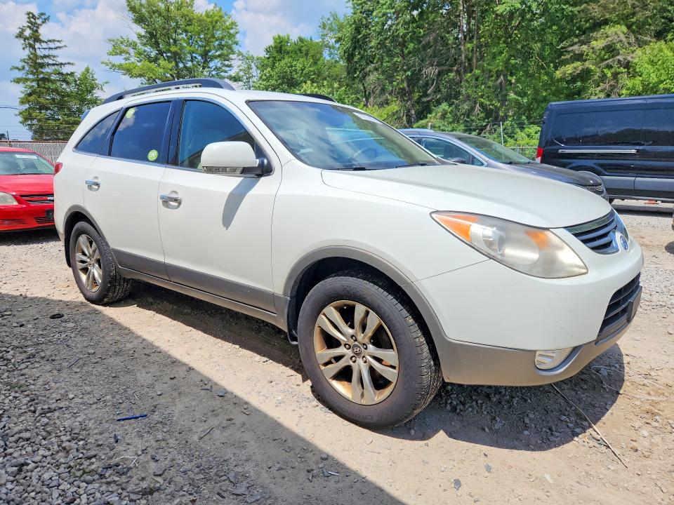 2012 Hyundai Veracruz VIN KM8NUDCC7CU198754 COPART salvage auction — MECHANICAL, Oh - Certificate Of Title, sold $800 on 2026-07-22 (photo 4)