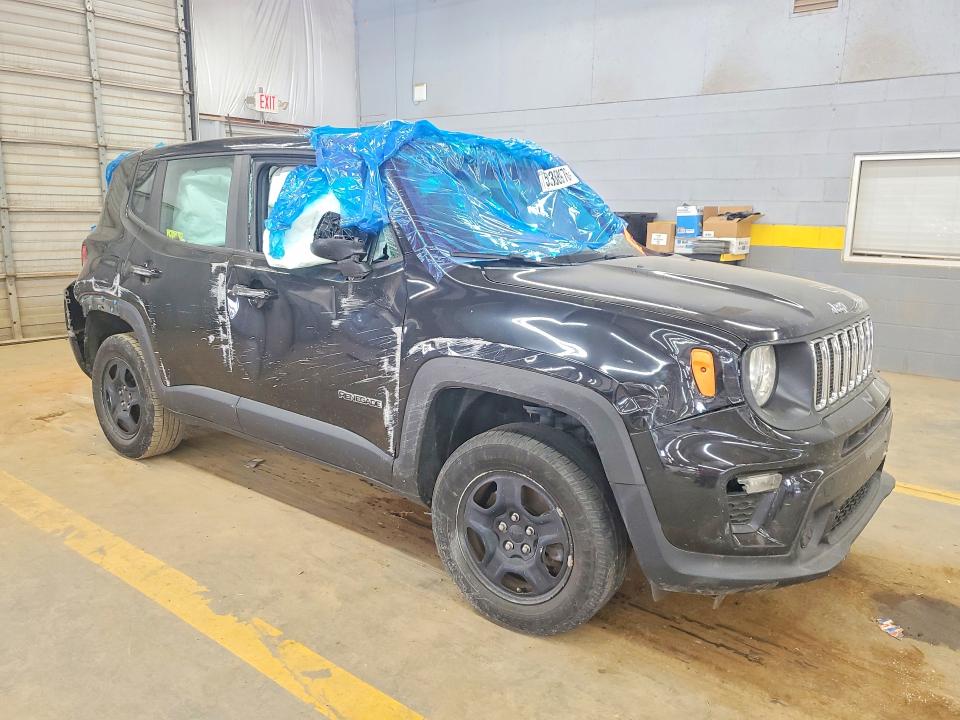 2019 Jeep Renegade VIN ZACNJBA12KPJ96426 COPART salvage auction — ROLLOVER, Nc - Salvage Certificate Of Title, sold $750 on 2026-08-12 (photo 4)