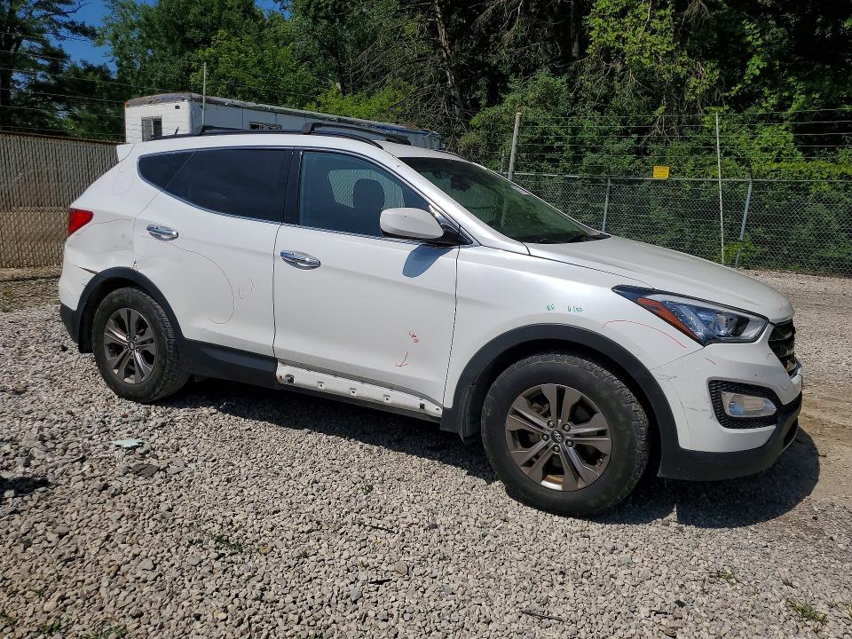 2016 Hyundai VIN 5XYZU3LB1GG308910 COPART salvage auction — VANDALISM, OH - CERT OF TITLE-SALVAGE, sold $1,350 on 2026-07-15 (photo 4)