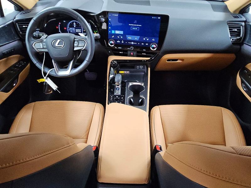 2025 Lexus Nx 350h VIN 2T2GKCEZ2SC049786 COPART salvage auction — FRONT END, TX - CERTIFICATE OF TITLE, sold $22,750 on 2026-07-30 (photo 8)