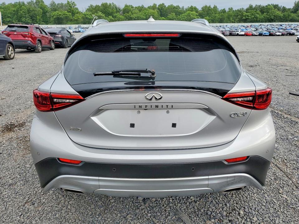 2017 Infiniti Qx30 VIN SJKCH5CR2HA016197 COPART salvage auction — FRONT END, MA - CERT OF TITLE-SALVAGE (P), sold $1,650 on 2026-07-28 (photo 6)