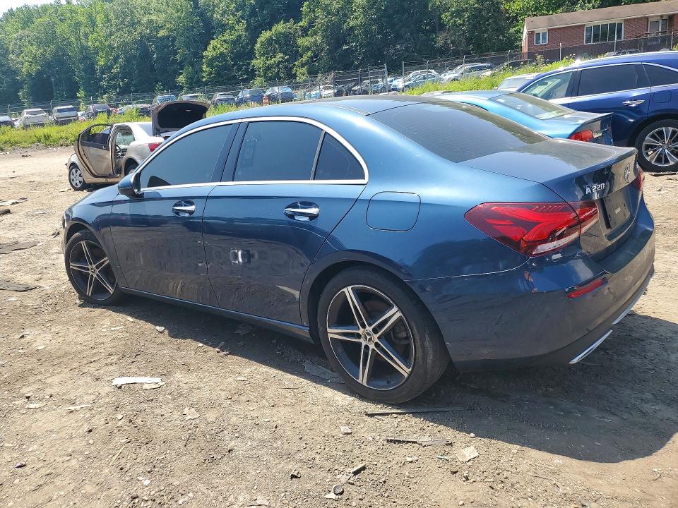 2020 Mercedes-benz A-class VIN W1K3G4FB0LJ237911 COPART salvage auction — MECHANICAL, WV - CERTIFICATE OF TITLE, sold $9,000 on 2026-07-28 (photo 2)