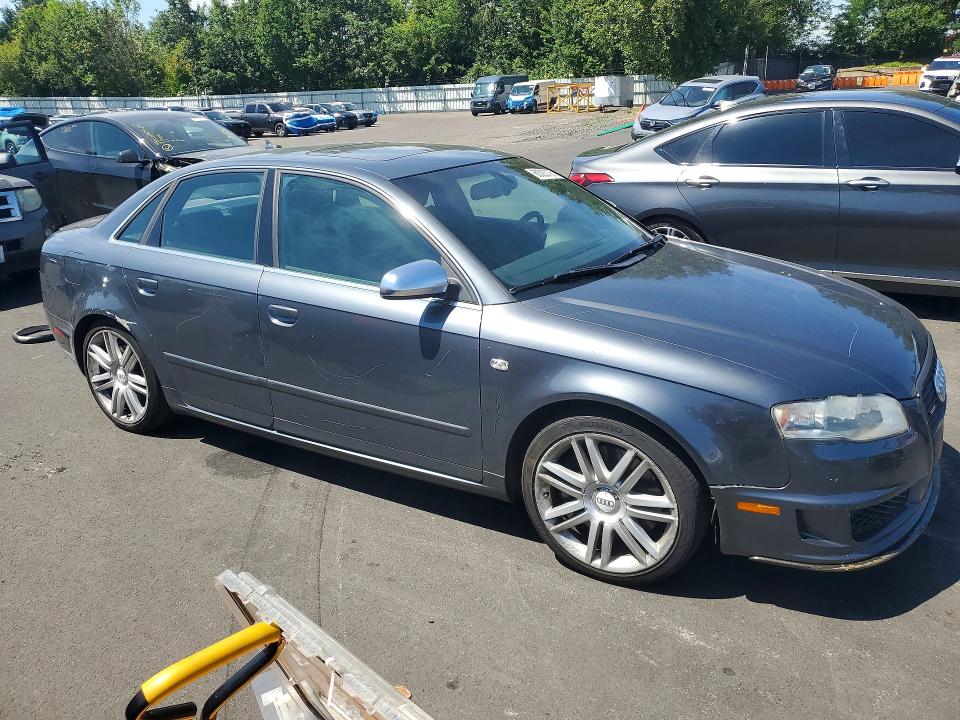 2007 Audi Rs4 VIN WAUGL78E97A170261 COPART salvage auction — VANDALISM, Or - Salvage Title Certificate, sold $125 on 2026-07-29 (photo 4)
