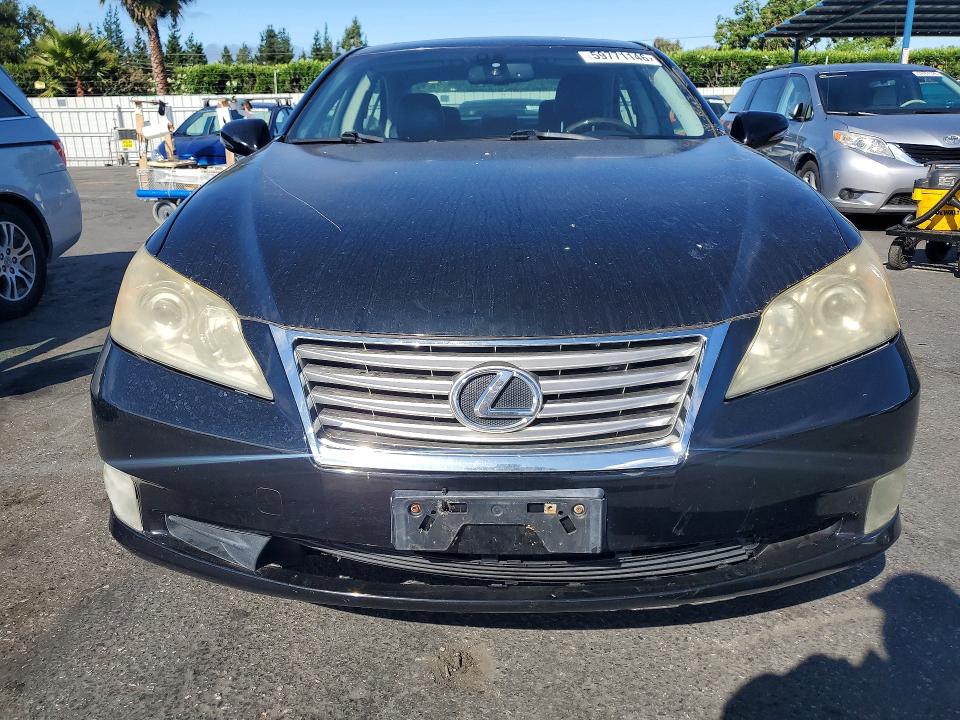 2010 Lexus ES VIN JTHBK1EG4A2390782 COPART salvage auction — VANDALISM, CA - SALVAGE CERTIFICATE, sold $600 on 2026-07-28 (photo 5)