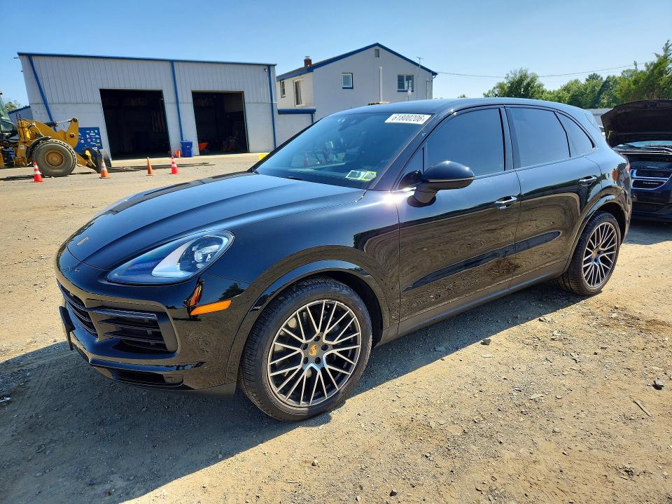 2019 Porsche Cayenne VIN WP1AB2AYXKDA63812 COPART salvage auction — MINOR DENT/SCRATCHES, MT - CERTIFICATE OF TITLE, sold $5,400 on 2026-07-27 (photo 1)