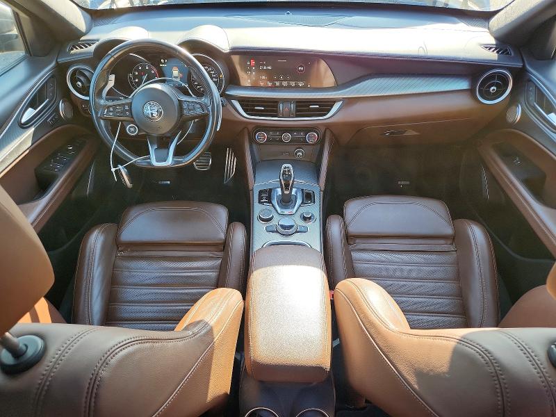 2021 Alfa romeo Stelvio VIN ZASPAKBN0M7D16762 COPART salvage auction — FRONT END, On - Permit No Brand - Unfit, sold $2,600 on 2026-08-18 (photo 8)