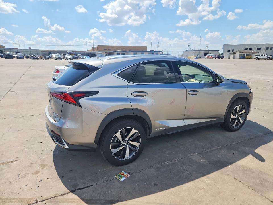 2020 Lexus Nx VIN JTJGJRDZ0L2133145 COPART salvage auction — FRONT END, Tx - Salvage Vehicle Title, sold $7,500 on 2026-07-23 (photo 3)