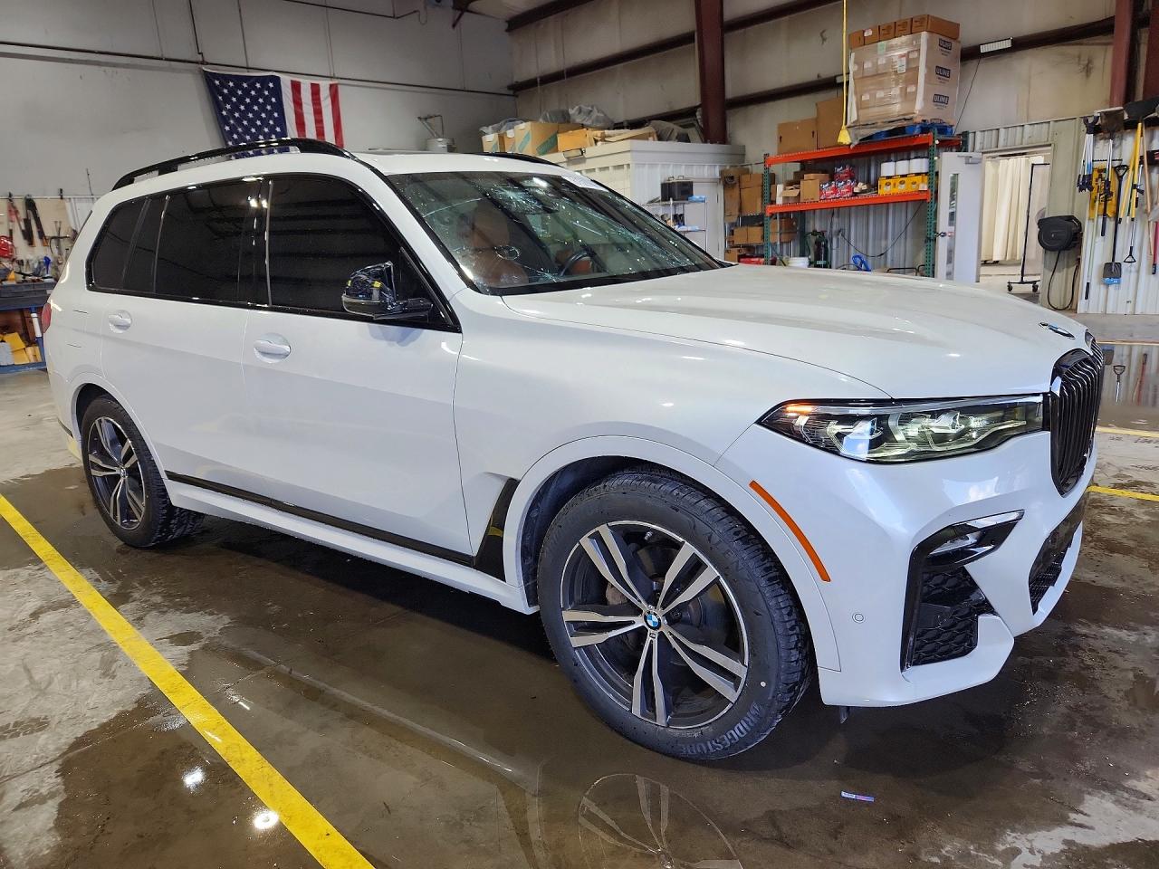 2022 BMW X7 VIN 5UXCW2C06N9K98431 COPART salvage auction — Hail, MO - SALVAGE CERTIFICATE OF TITLE, sold $32,000 on 2026-08-12 (photo 4)