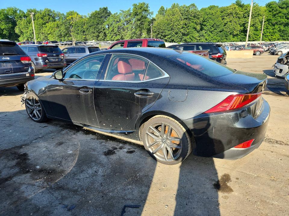 2017 Lexus Is VIN JTHCM1D21H5016272 COPART salvage auction — FRONT END, Ny - Mv-907A Salvage Certificate, sold $4,400 on 2026-07-07 (photo 2)