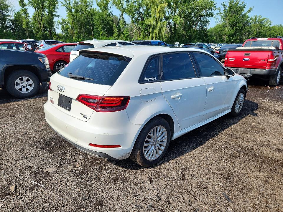 2016 Audi A3 e-tron VIN WAUVPBFF6GA130732 COPART salvage auction — FRONT END, Ct - Cert Of Title-Salvage, sold $3,300 on 2026-07-07 (photo 3)