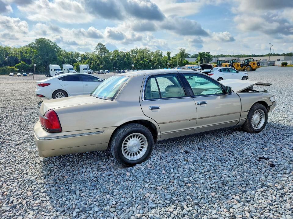 1999 Mercury Grand marquis VIN 2MEFM75W8XX672208 COPART salvage auction — FRONT END, Ga - Cert Of Title-Salvage Court Or, sold $200 on 2026-07-28 (photo 3)