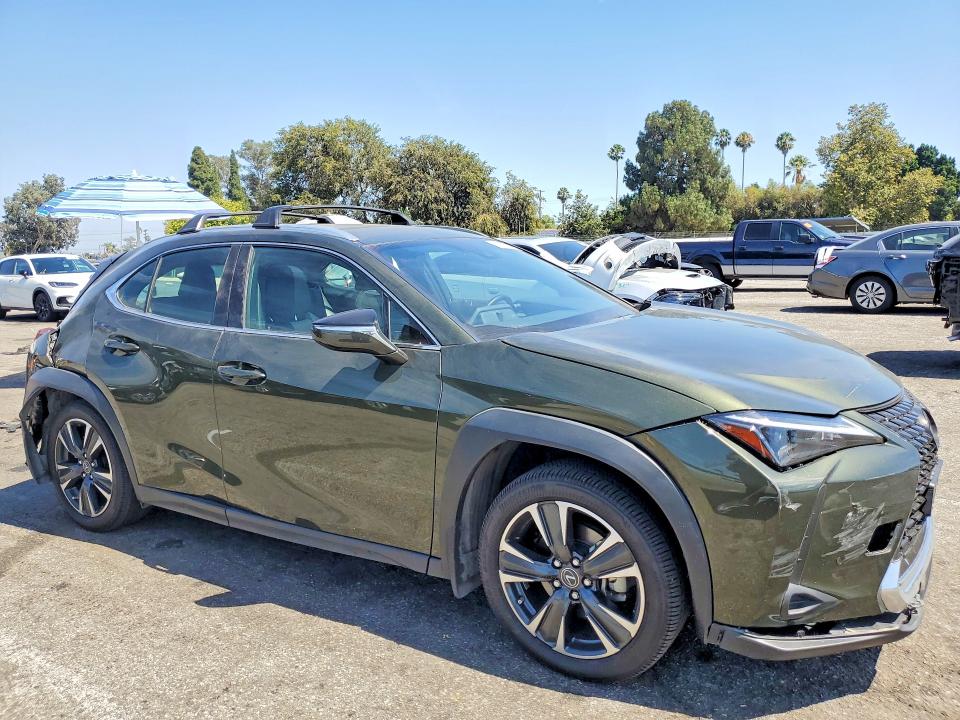 2023 Lexus Ux VIN JTHX6JBH4P2150647 COPART salvage auction — REAR END, Ca - Salvage Certificate, sold $10,600 on 2026-09-01 (photo 4)