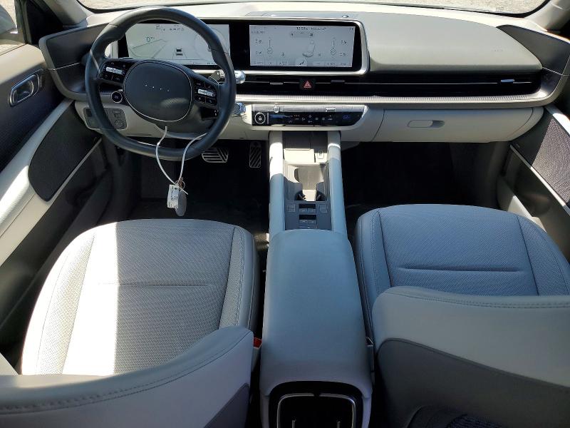 2023 Hyundai Ioniq 6 VIN KMHM54AA8PA045768 COPART salvage auction — DAMAGE HISTORY, CA - CERT OF TITLE-SALVAGED, sold $13,700 on 2026-07-31 (photo 8)