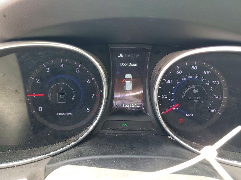 2014 Hyundai Santa fe VIN 5XYZU3LB3EG172714 COPART salvage auction — FRONT END, Il - Salvage Certificate, sold $90 on 2026-07-28 (photo 9)