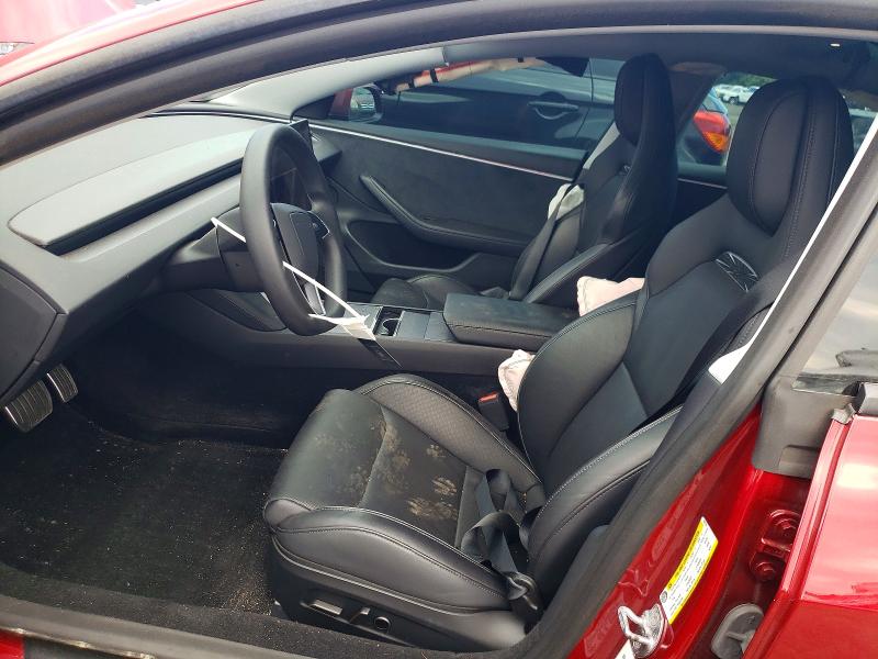 2024 Tesla Model 3 VIN 5YJ3E1ET3RF891312 COPART salvage auction — FRONT END, CT - CERT OF TITLE-SALVAGE, sold $3,000 on 2026-07-28 (photo 7)