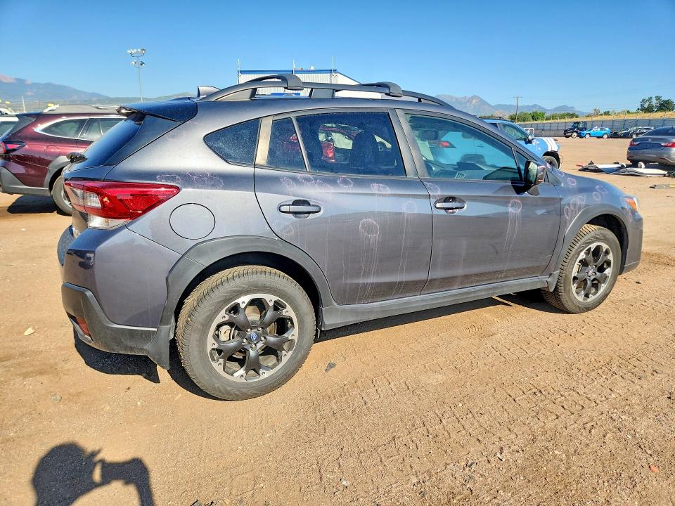 2021 Subaru Xv VIN JF2GTAEC2M8330813 COPART salvage auction — HAIL, CO - PUBLIC - SALVAGE TITLE (P), sold $5,400 on 2026-07-20 (photo 3)