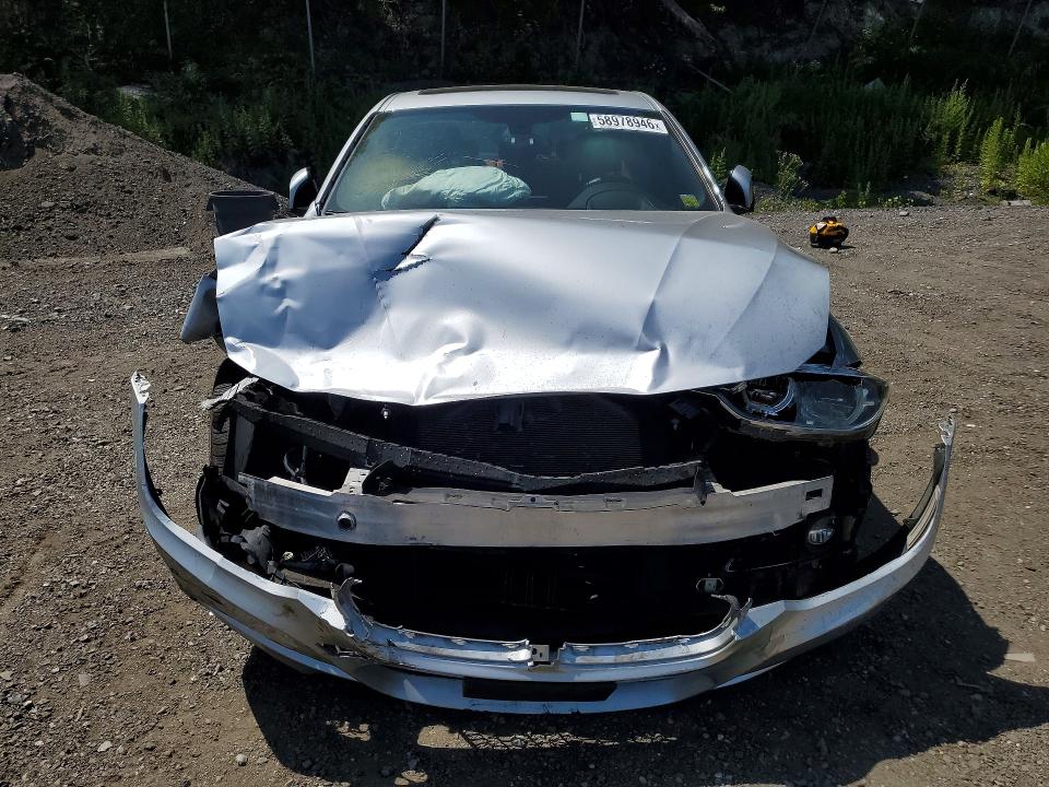 2017 BMW 3er VIN WBA8D9G33HNU62589 COPART salvage auction — FRONT END, Ny - Mv-907A Salvage Certificate, sold $325 on 2026-07-23 (photo 5)