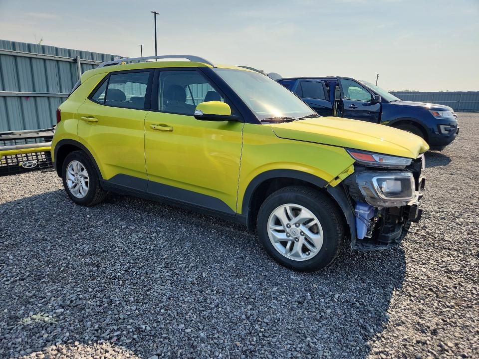 2020 Hyundai Venue VIN KMHRC8A35LU051010 COPART salvage auction — FRONT END, ON - PERMIT SALVAGE, sold $1,800 on 2026-07-21 (photo 4)