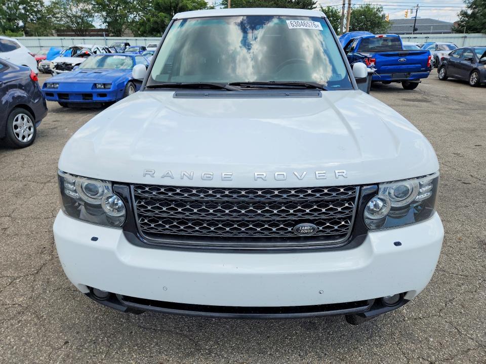 2012 Land rover RANGE ROVER VIN SALME1D41CA365476 COPART salvage auction — MECHANICAL, Oh - Certificate Of Title, sold $350 on 2026-08-23 (photo 5)