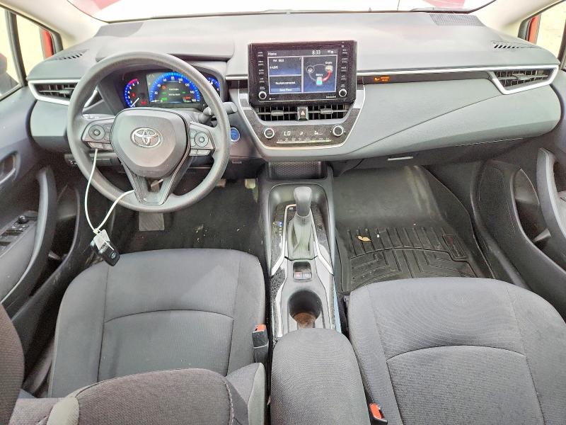 2022 Toyota Corolla VIN JTDEAMDE3NJ054104 COPART salvage auction — FRONT END, TX - SALVAGE VEHICLE TITLE (P), sold $775 on 2026-07-23 (photo 8)