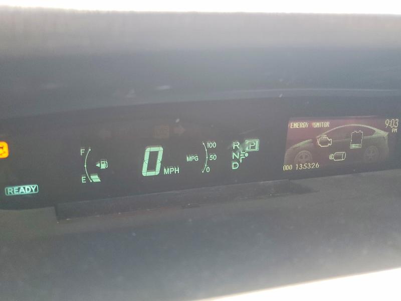2012 Toyota Prius VIN JTDKN3DU6C1582452 COPART salvage auction — FRONT END, Ca - Salvage Certificate, sold $200 on 2026-07-24 (photo 9)