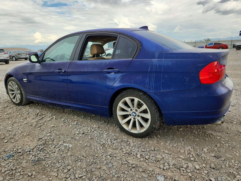 2011 BMW 3 series VIN WBAPK7C5XBA972756 COPART salvage auction — MINOR DENT/SCRATCHES, UT - CERTIFICATE OF TITLE, sold $400 on 2026-08-04 (photo 2)