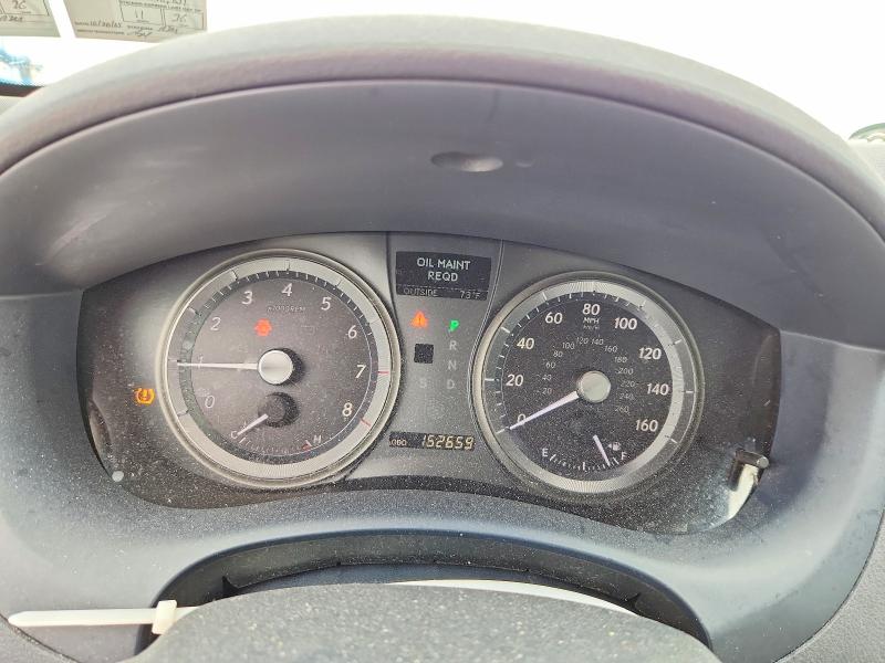 2007 Lexus ES VIN JTHBJ46G972112178 COPART salvage auction — FRONT END, Pa - Certificate Of Salvage, sold $750 on 2026-07-10 (photo 9)