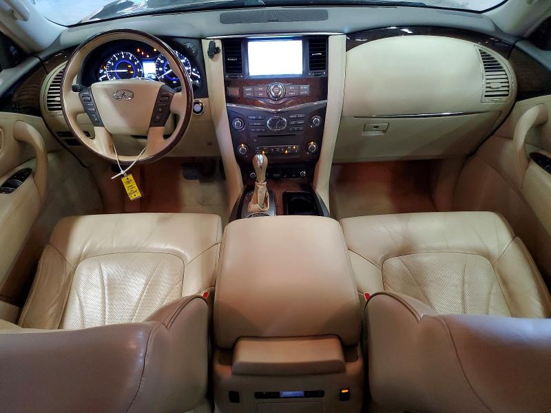 2014 Infiniti Qx80 VIN JN8AZ2NE1E9067613 COPART salvage auction — MINOR DENT/SCRATCHES, Me - Certificate Of Title, sold $3,950 on 2026-07-27 (photo 8)