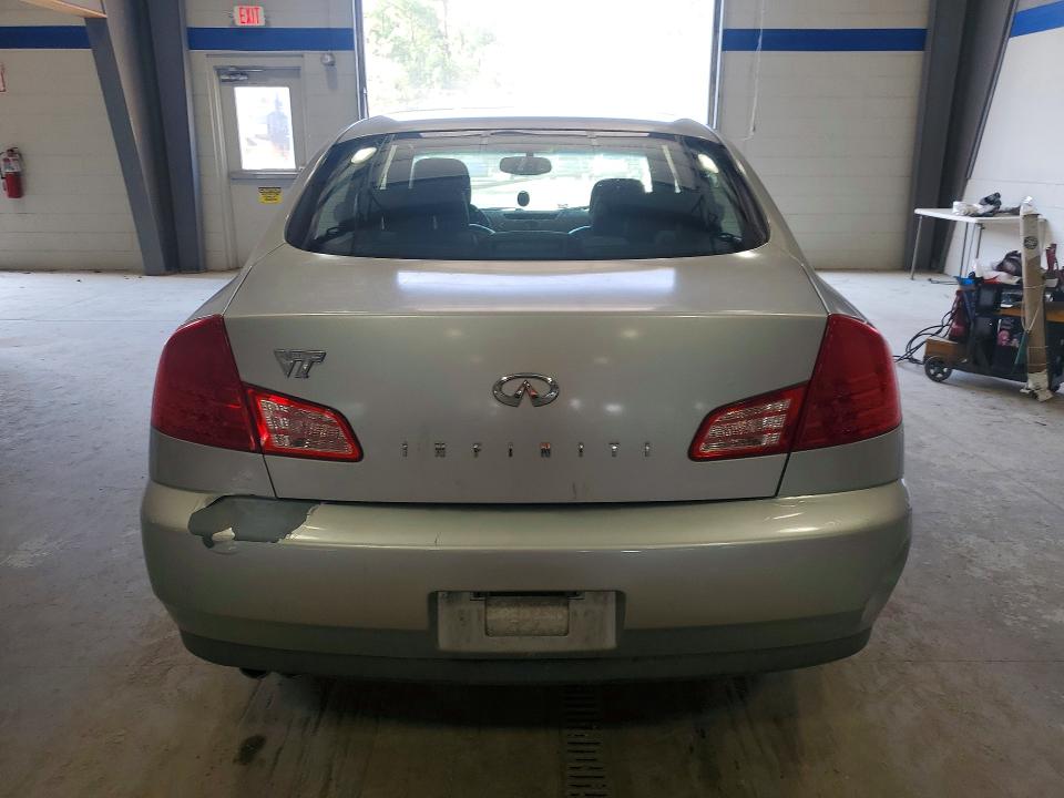 2003 Infiniti G35 VIN JNKCV51E33M330930 COPART salvage auction — FRONT END, Va - Cert Of Title - Salvage, sold $225 on 2026-07-17 (photo 6)