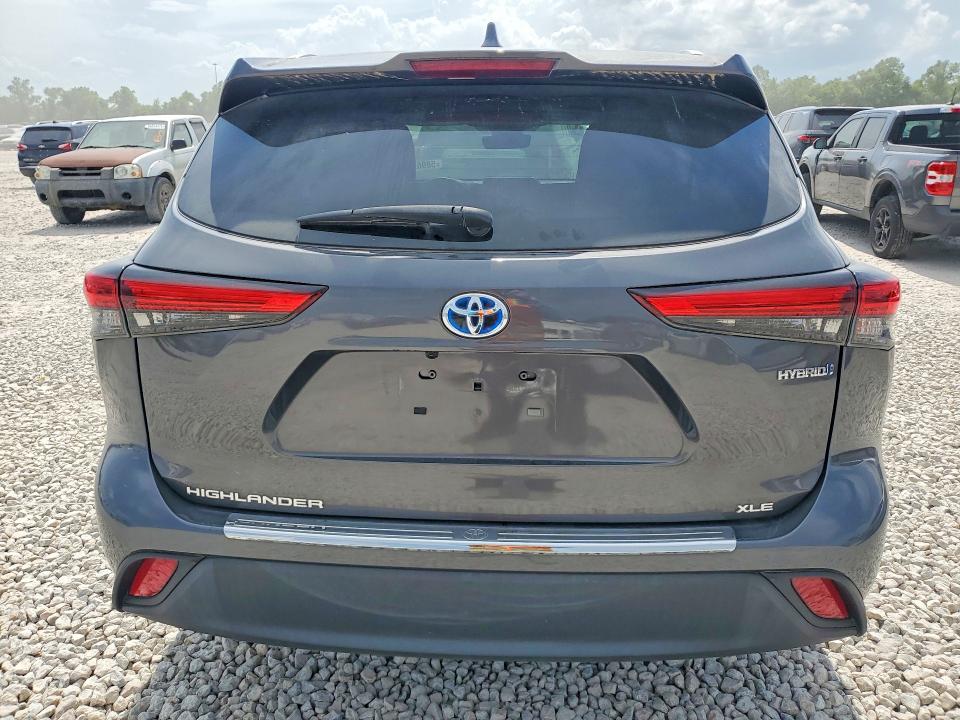 2022 Toyota Highlander hybrid VIN 5TDGARAH3NS512084 COPART salvage auction — FRONT END, GA - CERT OF TITLE-SALVAGE, sold $15,200 on 2026-07-14 (photo 6)