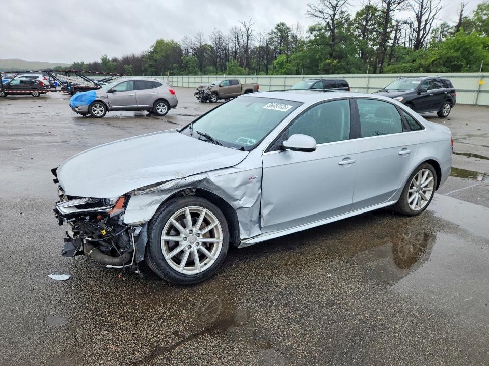 2014 Audi A4 VIN WAUFFAFL9EN038625 COPART salvage auction — FRONT END, Ny - Mv-907A Salvage Certificate, sold $400 on 2026-07-15 (photo 1)