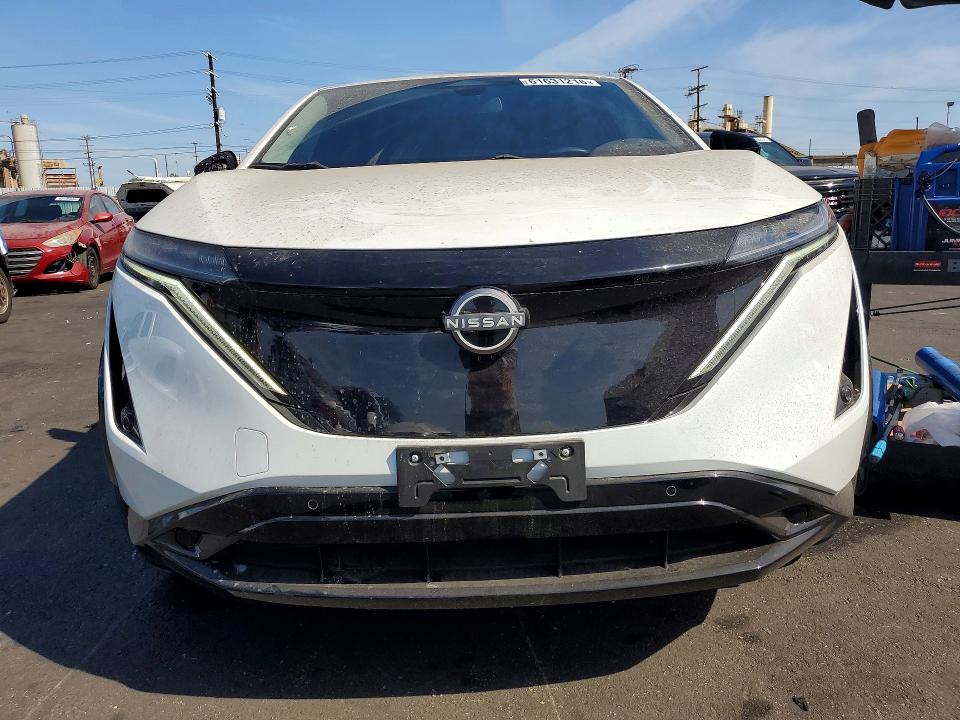 2024 Nissan Ariya VIN JN1AF0BA4RM436545 COPART salvage auction — SIDE, Ca - Salvage Certificate, sold $10,100 on 2026-08-24 (photo 5)