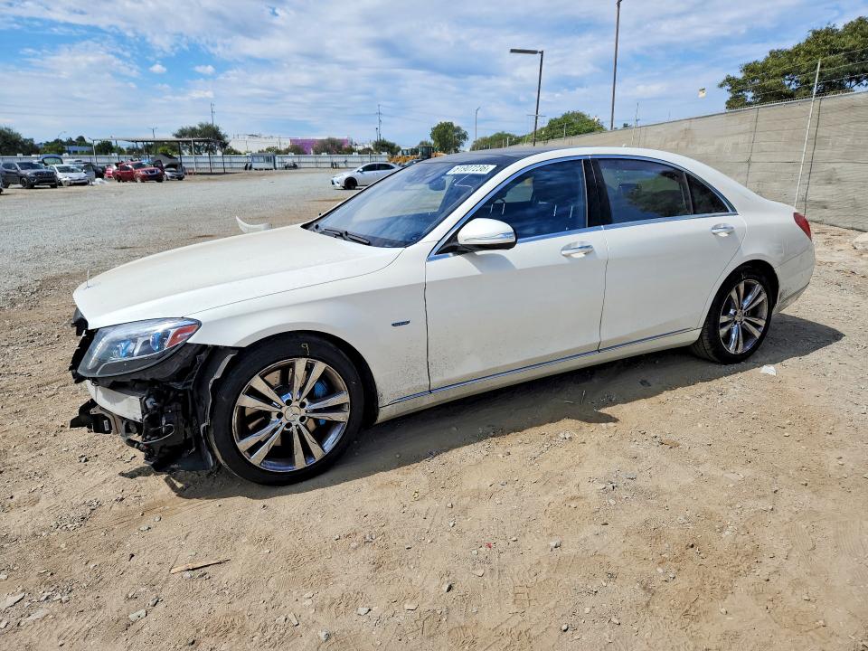 2017 Mercedes-benz S-klasse VIN WDDUG6DB8HA317189 — COPART salvage auction photo