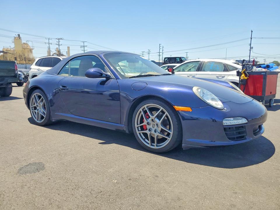 2009 Porsche 911 VIN WP0CB29999S756304 COPART salvage auction — MINOR DENT/SCRATCHES, CA - CERT OF TITLE-SALVAGED (P), sold $27,500 on 2026-07-27 (photo 4)