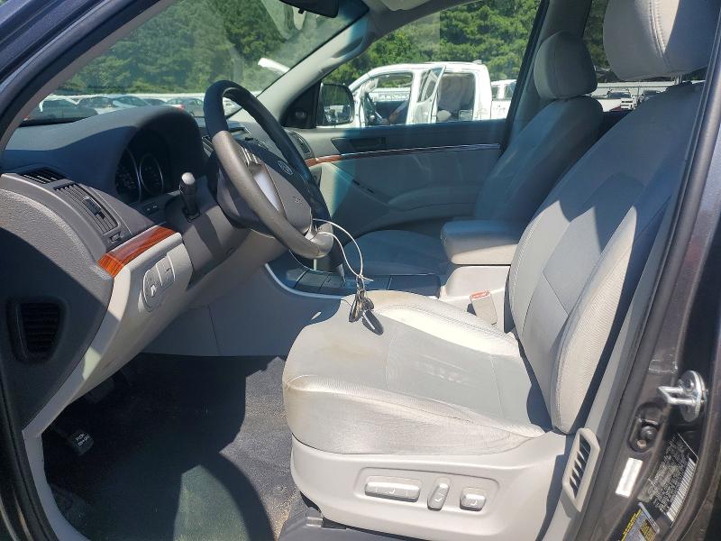 2011 Hyundai Veracruz VIN KM8NU4CC5BU151141 COPART salvage auction — FRONT END, GA - CERTIFICATE OF TITLE, sold $1,050 on 2026-07-15 (photo 7)