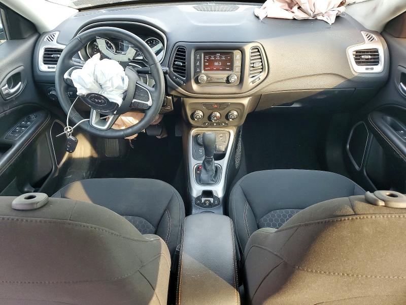 2018 Jeep Compass VIN 3C4NJDAB8JT415596 COPART salvage auction — FRONT END, ID - SALVAGE CERTIFICATE OF TITLE, sold $1,600 on 2026-08-21 (photo 8)