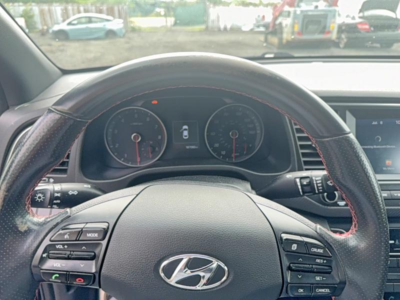 2018 Hyundai Elantra VIN KMHD04LB1JU684892 COPART salvage auction — MECHANICAL, Oh - Certificate Of Title (P), sold $1,450 on 2026-07-16 (photo 8)