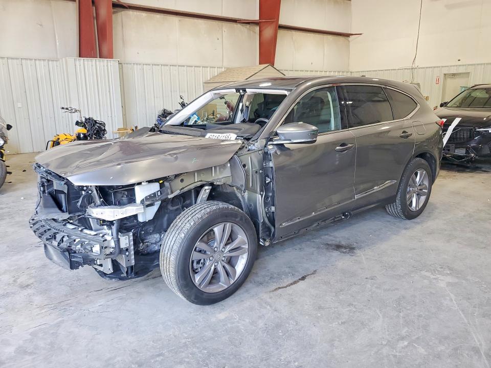 2023 Acura Mdx VIN 5J8YE1H36PL036746 COPART salvage auction — FRONT END, Ny - Mv-907A Salvage Certificate, sold $2,200 on 2026-07-20 (photo 1)