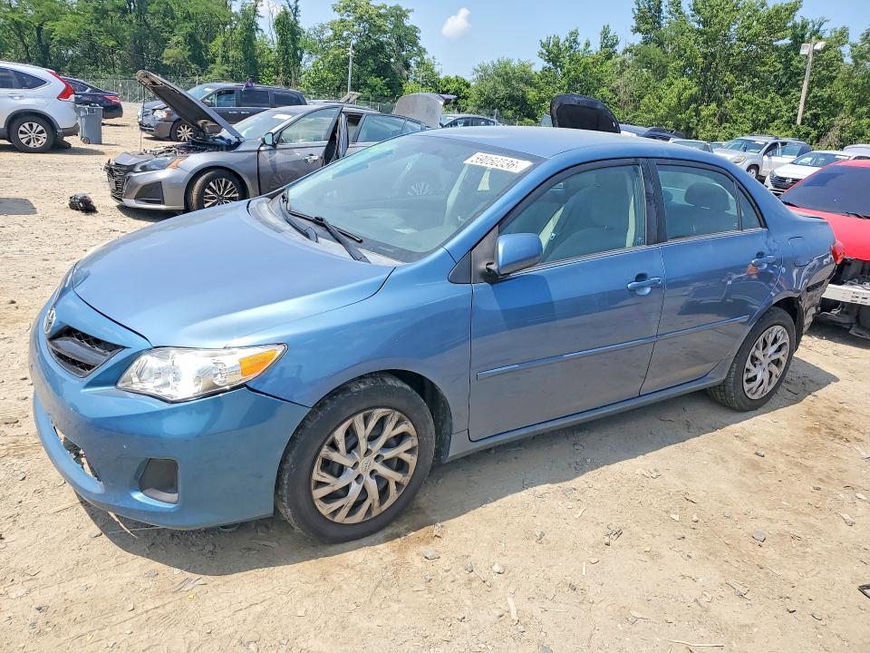 2013 Toyota Corolla VIN 5YFBU4EE5DP205317 COPART salvage auction — REAR END, Md - Cert Of Salvage > 75% Damage, sold $2,850 on 2026-07-28 (photo 1)