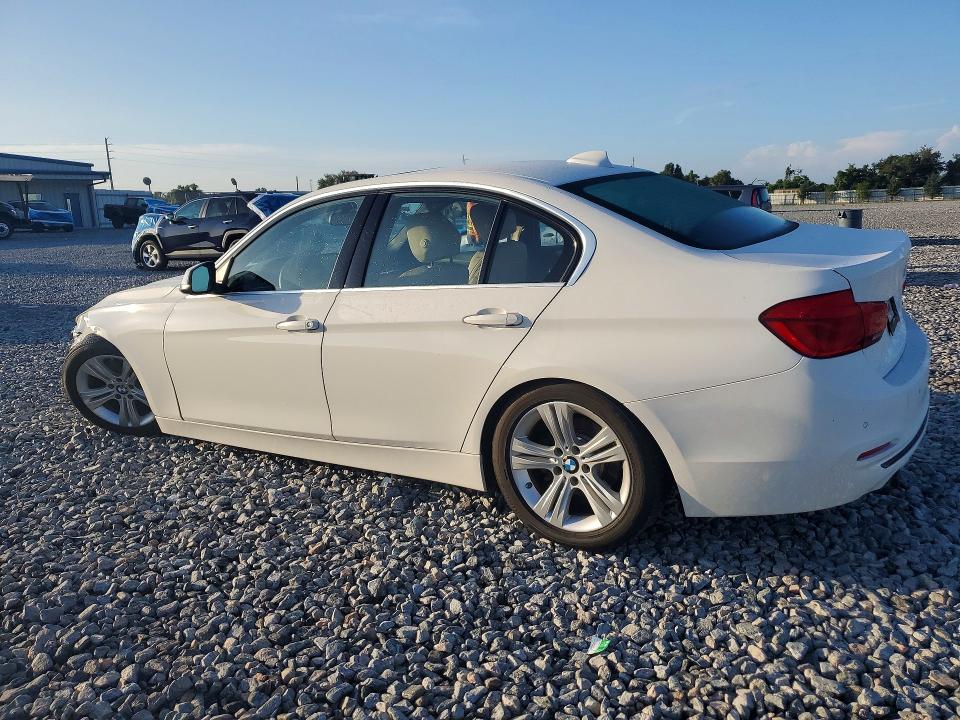 2018 BMW 3er VIN WBA8B9G51JNU98262 COPART salvage auction — FRONT END, FL - CERT OF TITLE SLVG REBUILDABLE, sold $6,500 on 2026-07-31 (photo 2)