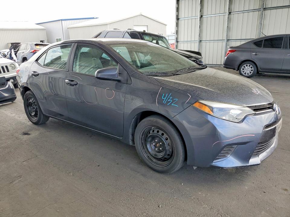 2015 Toyota Corolla VIN 5YFBURHE1FP239279 COPART salvage auction — REAR END, CA - SALVAGE CERTIFICATE, sold $3,550 on 2026-07-20 (photo 4)