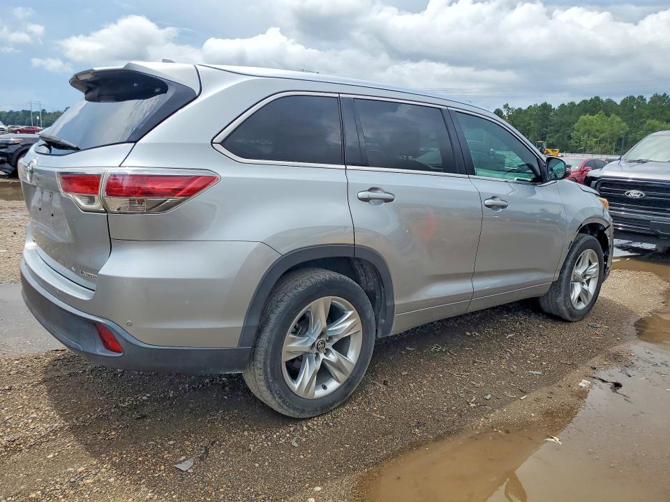2016 Toyota Highlander VIN 5TDYKRFH3GS169161 COPART salvage auction — FRONT END, La - Cert Of Title-Salvage, sold $8,300 on 2026-07-07 (photo 3)