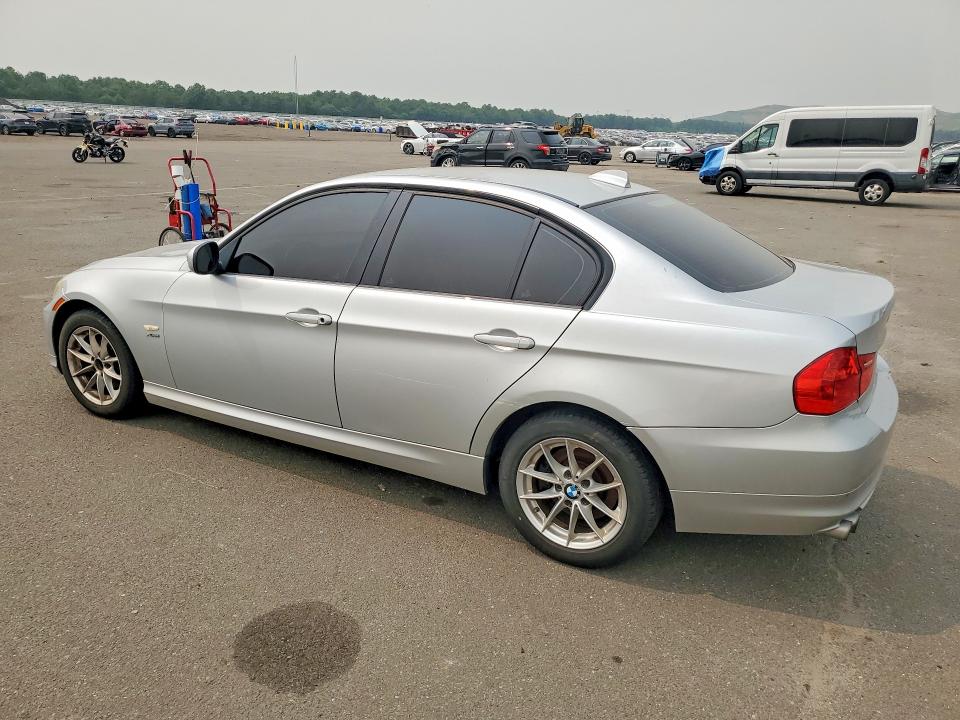 2010 BMW 3 series VIN WBAPK5C52AA810607 COPART salvage auction — VANDALISM, NY - MV-907A SALVAGE CERTIFICATE, sold $80 on 2026-07-27 (photo 2)