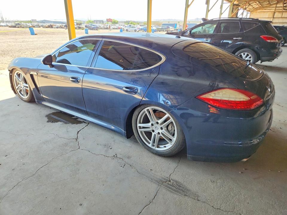 2012 Porsche Panamera VIN WP0AD2A76CL045320 COPART salvage auction — FRONT END, AZ - CERTIFICATE OF TITLE, sold $275 on 2026-08-10 (photo 2)
