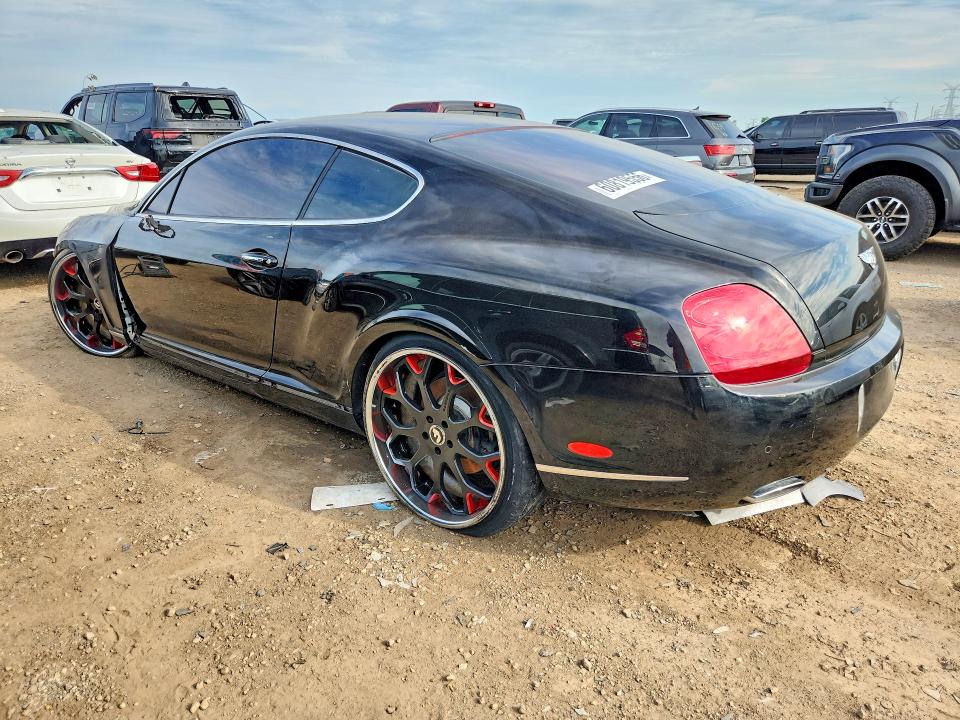 2007 Bentley Continental VIN SCBCR73W07C045561 COPART salvage auction — FRONT END, IN - CERTIFICATE OF TITLE, sold $1,300 on 2026-07-21 (photo 2)