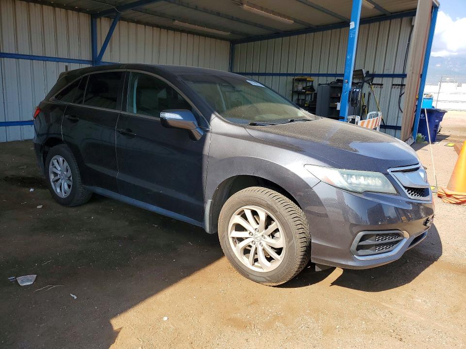 2016 Acura Rdx VIN 5J8TB4H58GL025852 COPART salvage auction — HAIL, Co - Certificate Of Title, sold $325 on 2026-07-29 (photo 4)