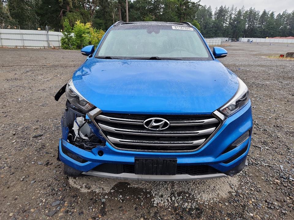 2018 Hyundai Tucson VIN KM8J3CA2XJU629784 COPART salvage auction — FRONT END, Wa - Bill Of Sale, sold $4,450 on 2026-08-01 (photo 5)